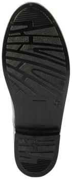 PVC Jodhpurstiefelette mit Futter , schwarz